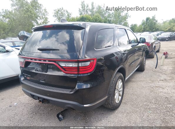 1C4RDJFG5KC581924 2019 DODGE DURANGO Black Հետևի աջ