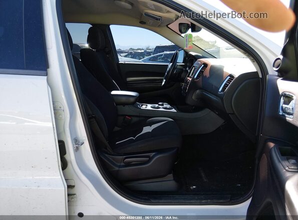 1C4RDJFG7HC857674 2017 DODGE DURANGO White წინა სალონის ხედი