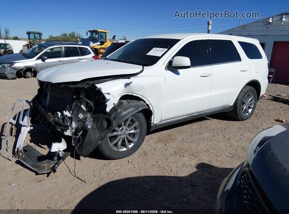 1C4RDJFG7HC857674 2017 DODGE DURANGO White წინა მარცხენა ხედი სამი მეოთხედიდან