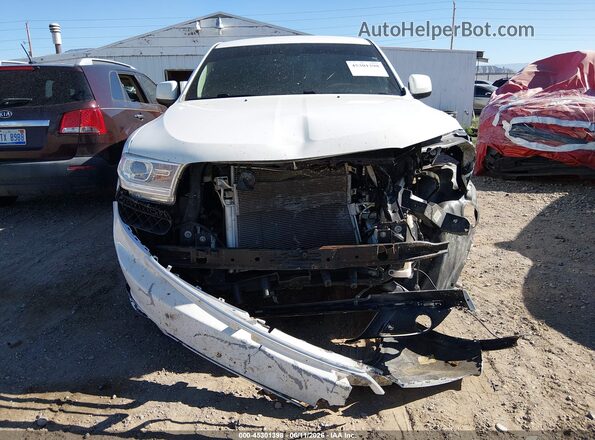 1C4RDJFG7HC857674 2017 DODGE DURANGO White ხელსაწყოთა პანელის ხედი