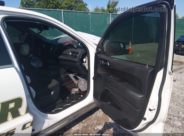 1C4RDJFG8PC590415 2023 DODGE DURANGO White Widok wnętrza z przodu