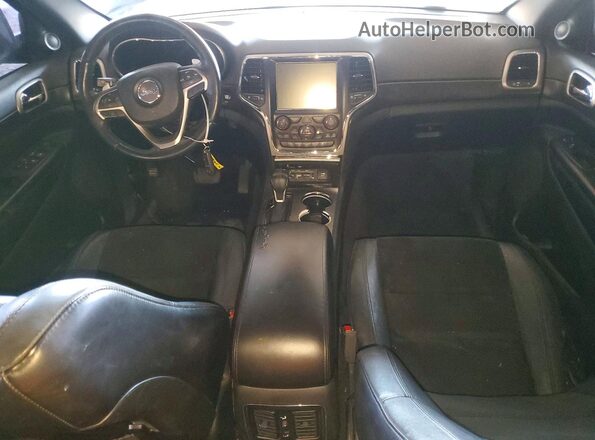 1C4RJEAG0HC702861 2017 JEEP GRAND Black Vista del salpicadero