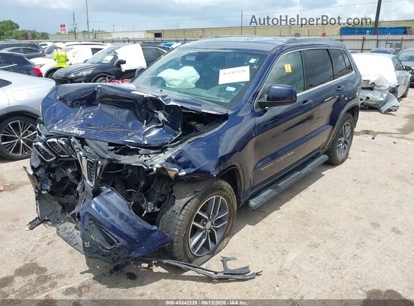 1C4RJEAG0JC450924 2018 JEEP GRAND CHEROKEE Dark Blue Front view