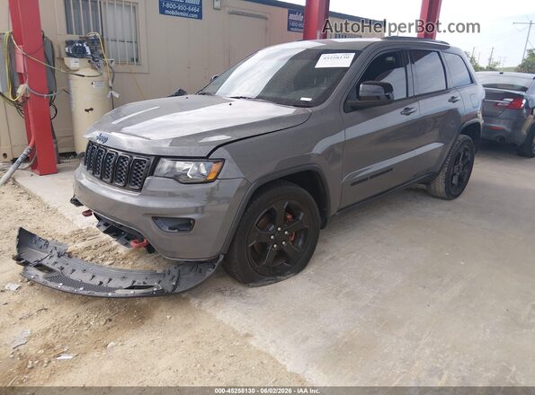 1C4RJEAG0KC790320 2019 JEEP GRAND CHEROKEE Серый Передняя левая четверть