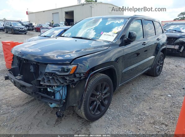 1C4RJEAG0LC404514 2020 JEEP GRAND CHEROKEE Black Առջևի ձախ երեք քառորդ տեսարան