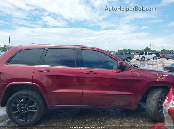1C4RJEAG0MC517574 2021 JEEP GRAND CHEROKEE Burgundy Vista interior trasera