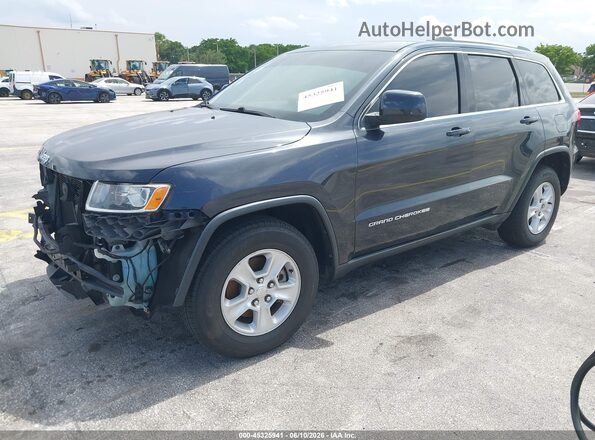 1C4RJEAG1GC307313 2016 JEEP GRAND CHEROKEE Gray წინა მარცხენა ხედი სამი მეოთხედიდან