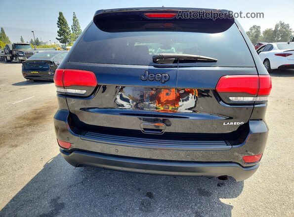 1C4RJEAG1HC784972 2017 JEEP GRAND Black Вид ззаду