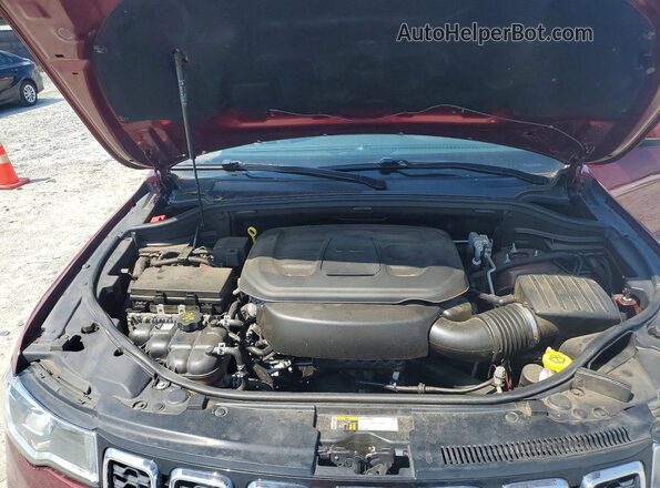 1C4RJEAG1KC681199 2019 JEEP GRAND Красный Вид задней части салона