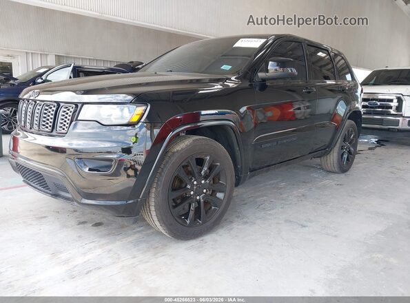 1C4RJEAG1LC181559 2020 JEEP GRAND CHEROKEE Black Vista tres cuartos delantera izquierda