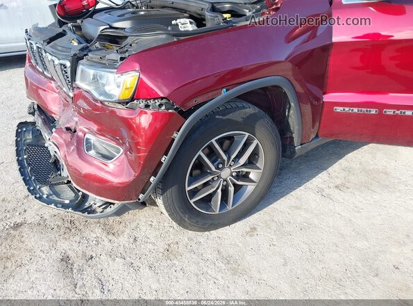 1C4RJEAG2JC402633 2018 JEEP GRAND CHEROKEE Burgundy Vista frontal