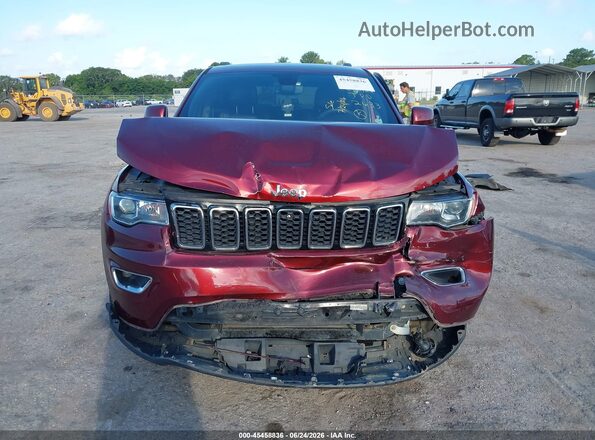 1C4RJEAG2JC402633 2018 JEEP GRAND CHEROKEE Burgundy Vista del cuadro de instrumentos