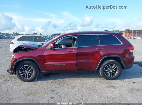 1C4RJEAG2JC402633 2018 JEEP GRAND CHEROKEE Burgundy Vista interior de 360 grados