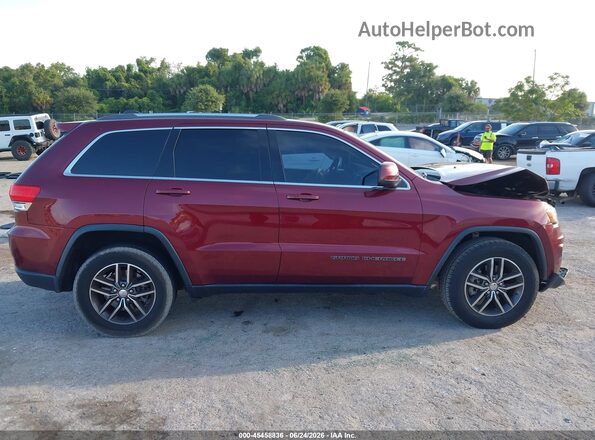 1C4RJEAG2JC402633 2018 JEEP GRAND CHEROKEE Burgundy Vista interior trasera