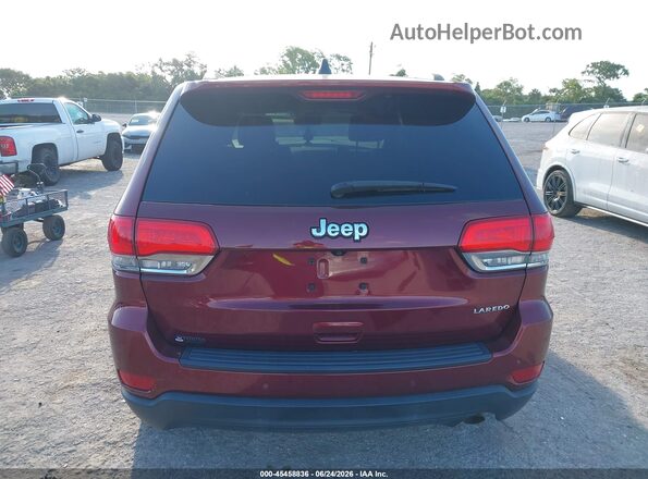 1C4RJEAG2JC402633 2018 JEEP GRAND CHEROKEE Burgundy 