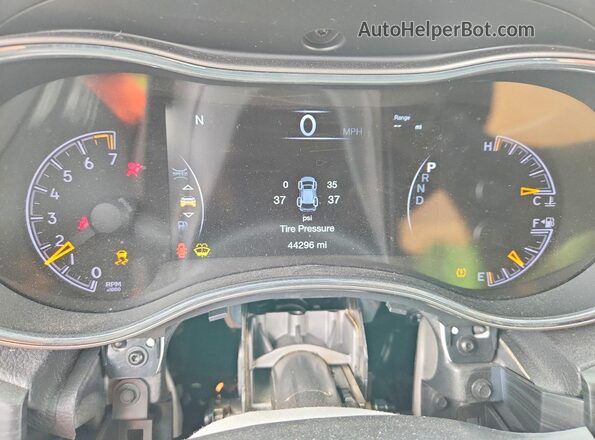 1C4RJEAG2MC890177 2021 JEEP GRAND Gray Vista del cuadro de instrumentos
