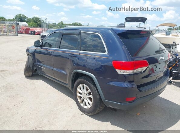 1C4RJEAG3GC344783 2016 JEEP GRAND CHEROKEE Blue Trasero izquierdo