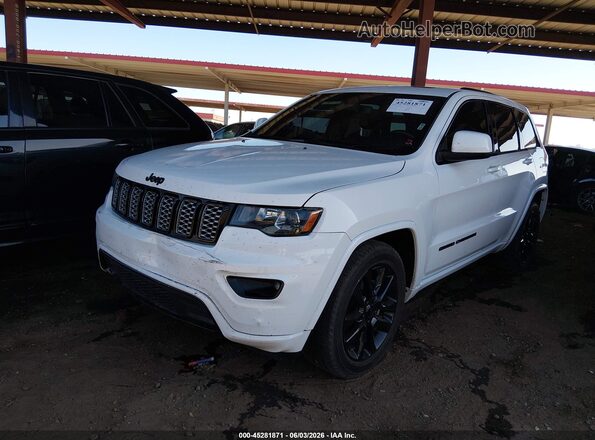 1C4RJEAG3JC460587 2018 JEEP GRAND CHEROKEE White Առջևի ձախ երեք քառորդ տեսարան