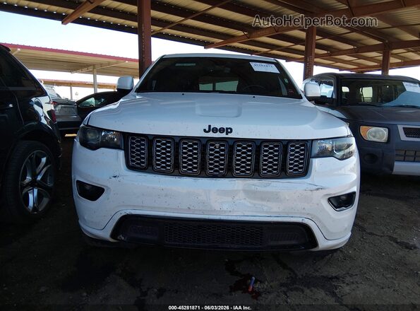 1C4RJEAG3JC460587 2018 JEEP GRAND CHEROKEE White Սարքավորումների վահանակի տեսք