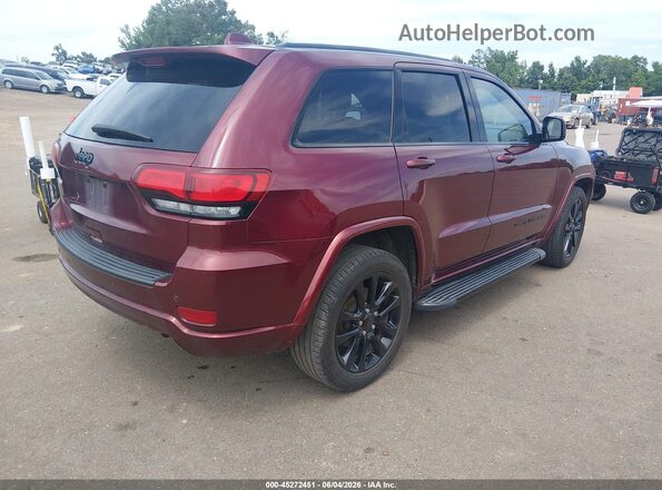 1C4RJEAG3LC430170 2020 JEEP GRAND CHEROKEE Красный Задняя правая четверть