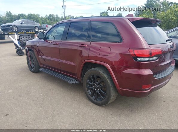 1C4RJEAG3LC430170 2020 JEEP GRAND CHEROKEE Красный Задняя левая четверть