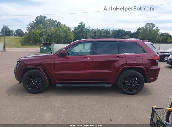 1C4RJEAG3LC430170 2020 JEEP GRAND CHEROKEE Красный Панорамный вид салона 360°