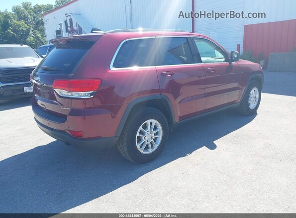 1C4RJEAG4JC149234 2018 JEEP GRAND CHEROKEE Burgundy Հետևի աջ
