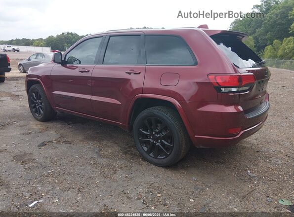 1C4RJEAG6KC602514 2019 JEEP GRAND CHEROKEE Maroon Tył lewy