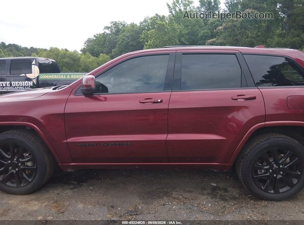 1C4RJEAG6KC602514 2019 JEEP GRAND CHEROKEE Maroon Widok wnętrza 360 stopni