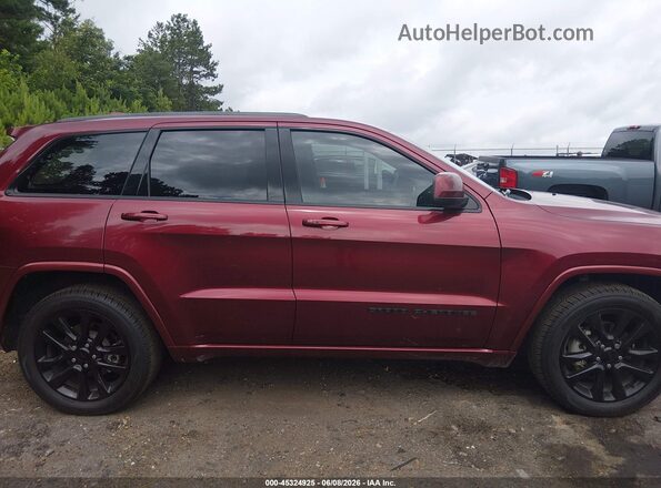 1C4RJEAG6KC602514 2019 JEEP GRAND CHEROKEE Maroon Widok wnętrza z tyłu