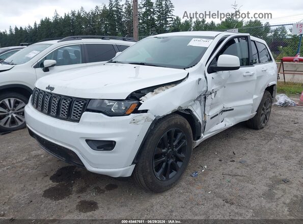 1C4RJEAG6KC857762 2019 JEEP GRAND CHEROKEE White Передня ліва чверть