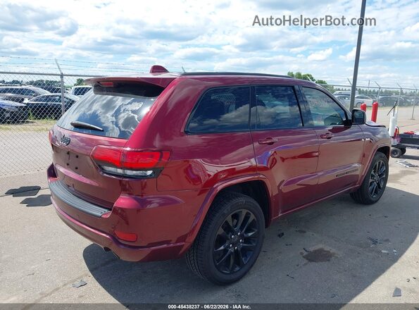 1C4RJEAG6LC439431 2020 JEEP GRAND CHEROKEE Красный Задняя правая четверть