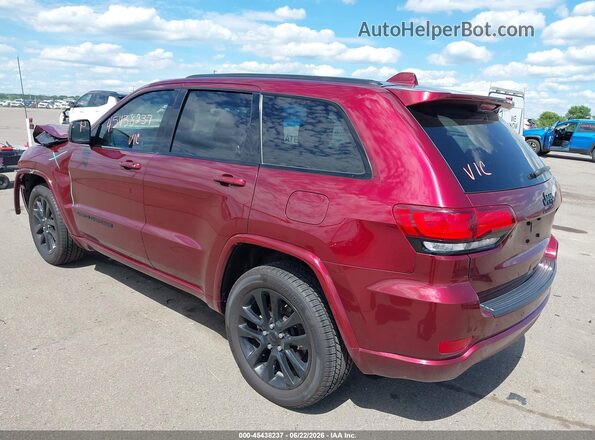 1C4RJEAG6LC439431 2020 JEEP GRAND CHEROKEE Красный Задняя левая четверть