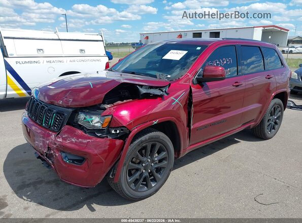 1C4RJEAG6LC439431 2020 JEEP GRAND CHEROKEE Красный Передняя левая четверть
