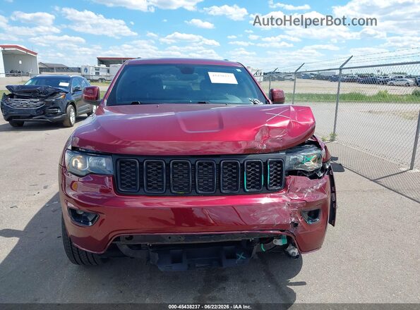1C4RJEAG6LC439431 2020 JEEP GRAND CHEROKEE Красный Вид задней части салона