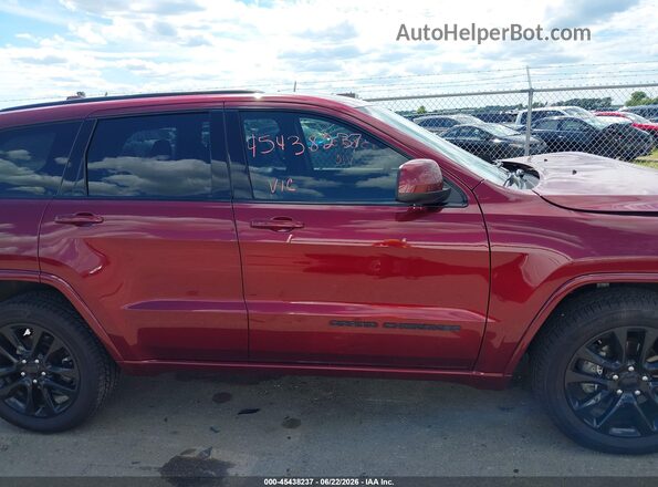 1C4RJEAG6LC439431 2020 JEEP GRAND CHEROKEE Красный Панорамный вид салона 360°