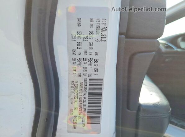 1C4RJEAG7HC773796 2017 JEEP GRAND White VIN sticker view