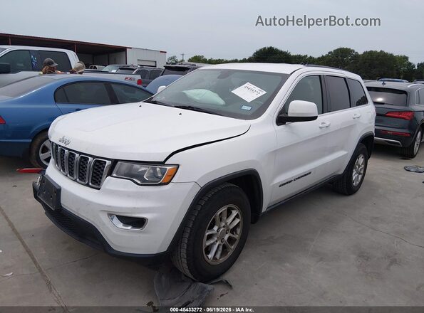 1C4RJEAG7JC339108 2018 JEEP GRAND CHEROKEE White Vista tres cuartos delantera izquierda