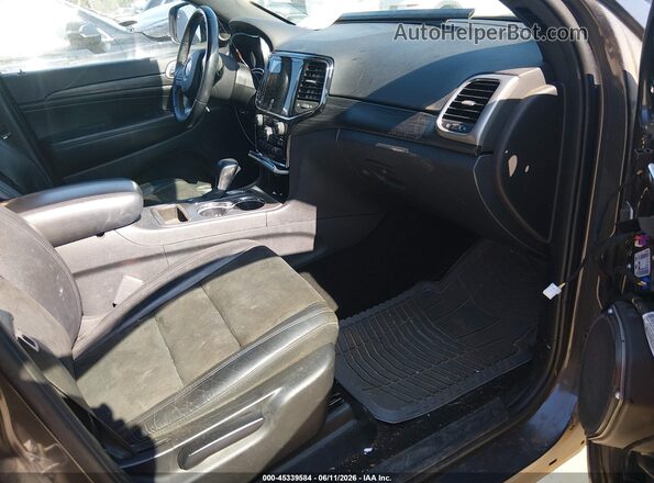 1C4RJEAG7KC646652 2019 JEEP GRAND CHEROKEE Gray Вид салону спереду