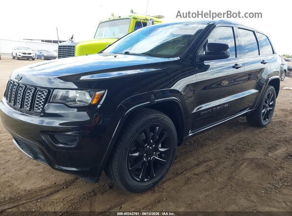 1C4RJEAG7MC601360 2021 JEEP GRAND CHEROKEE Черный Передняя левая четверть