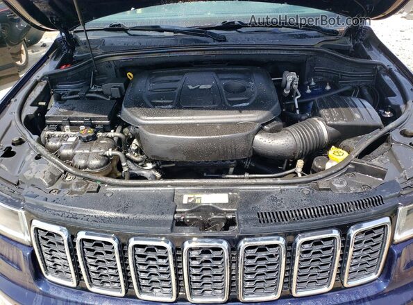 1C4RJEAG8HC614916 2017 JEEP GRAND Blue Вид підкапотного простору