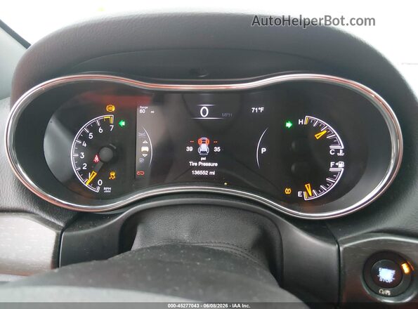 1C4RJEAG8HC773547 2017 JEEP GRAND CHEROKEE White უკანა სავარძლების ხედი