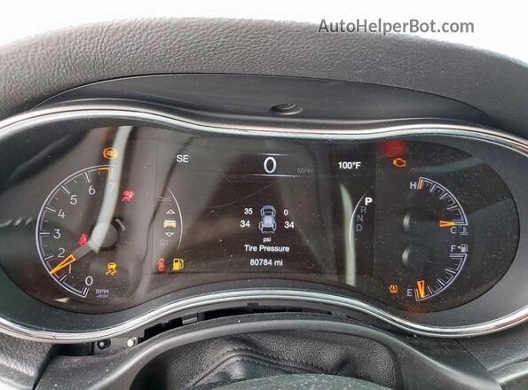 1C4RJEAG8JC363708 2018 JEEP GRAND Black Widok zestawu wskaźników
