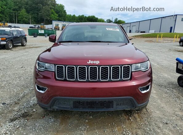 1C4RJEAG8JC480768 2018 JEEP GRAND Red Вид спереду