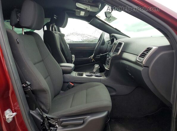 1C4RJEAG8JC480768 2018 JEEP GRAND Red Вид салону спереду