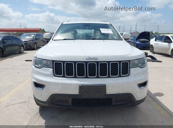 1C4RJEAG8KC650192 2019 JEEP GRAND CHEROKEE White ხელსაწყოთა პანელის ხედი
