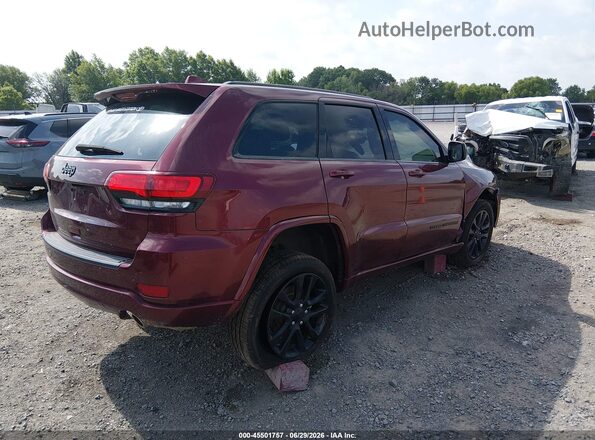 1C4RJEAG8KC811138 2019 JEEP GRAND CHEROKEE Красный Задняя правая четверть
