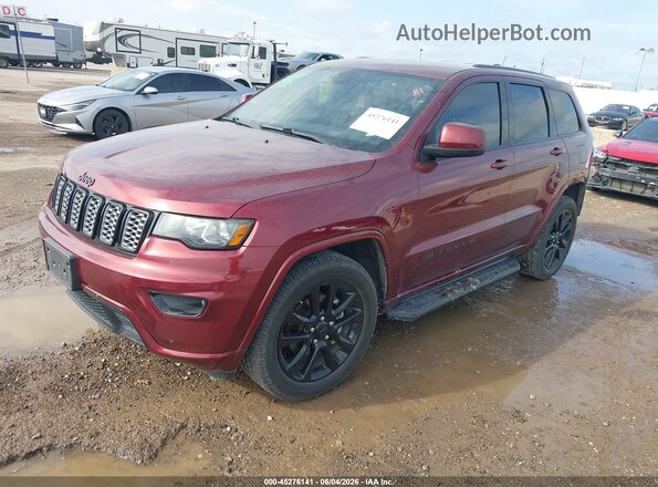 1C4RJEAG8LC181963 2020 JEEP GRAND CHEROKEE Maroon Передня ліва чверть