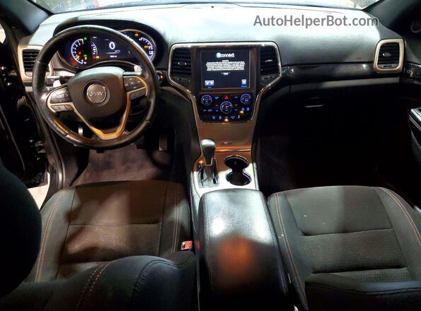 1C4RJEAG9GC339667 2016 JEEP GRAND Black Vista del salpicadero