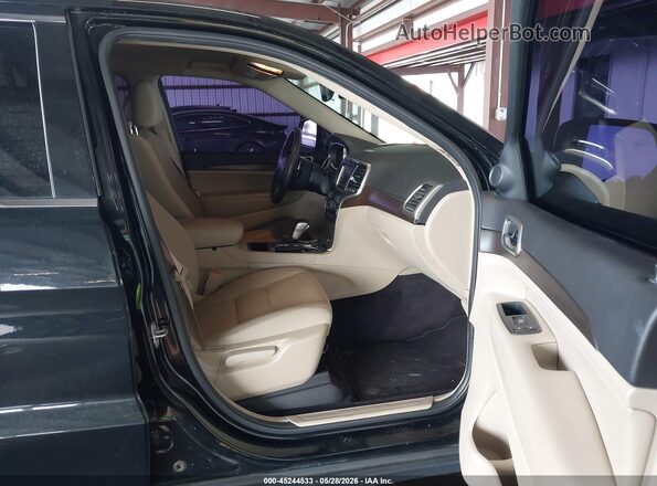 1C4RJEAG9HC723627 2017 JEEP GRAND CHEROKEE Black Вид салону спереду